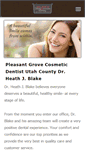 Mobile Screenshot of cosmeticdentistpleasantgrove.com